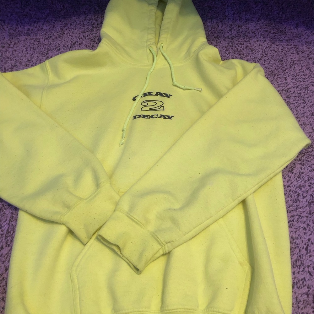 colby brock okay2decay neon hoodie
